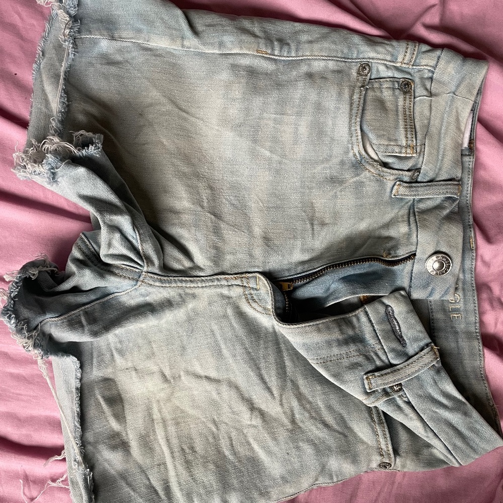 American eagle curvy high rise shortie